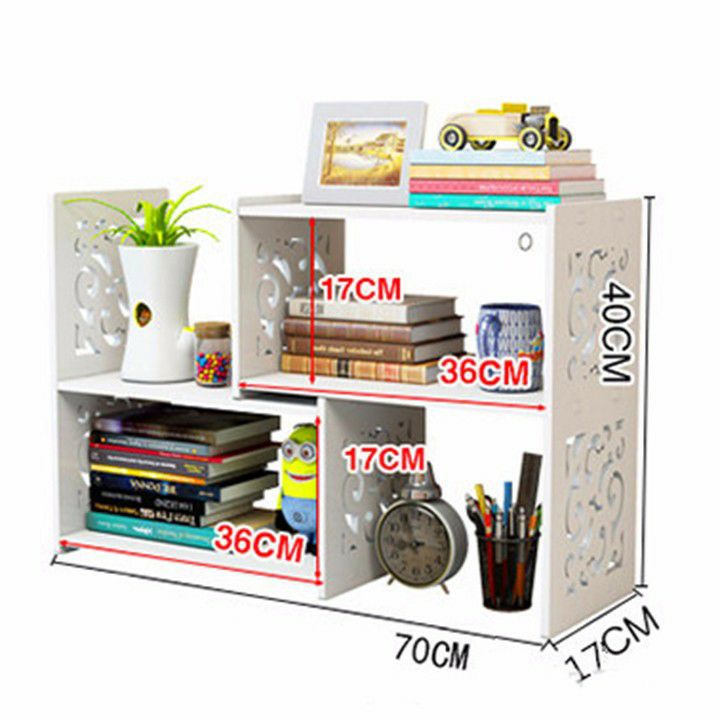 استند کتابخانه و دکوری رومیزی چند حالته ارتفاع 40 سانت