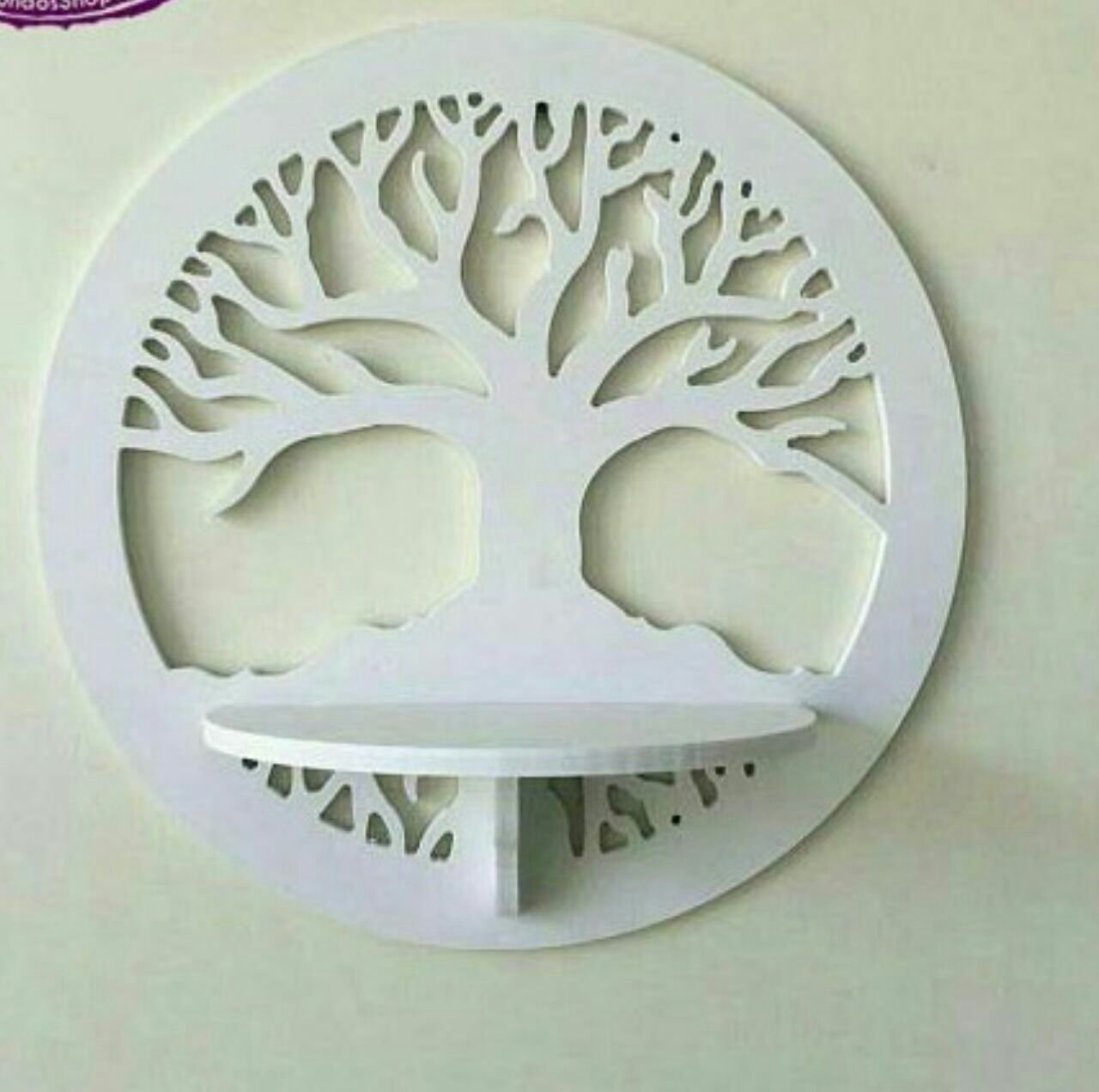 شلف دیواری درخت