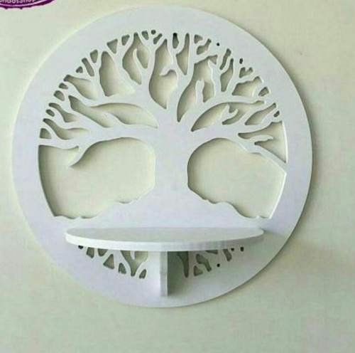 شلف دیواری درخت
