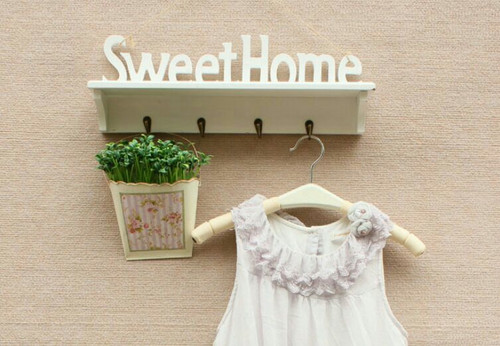 شلف آویز طرح sweet home