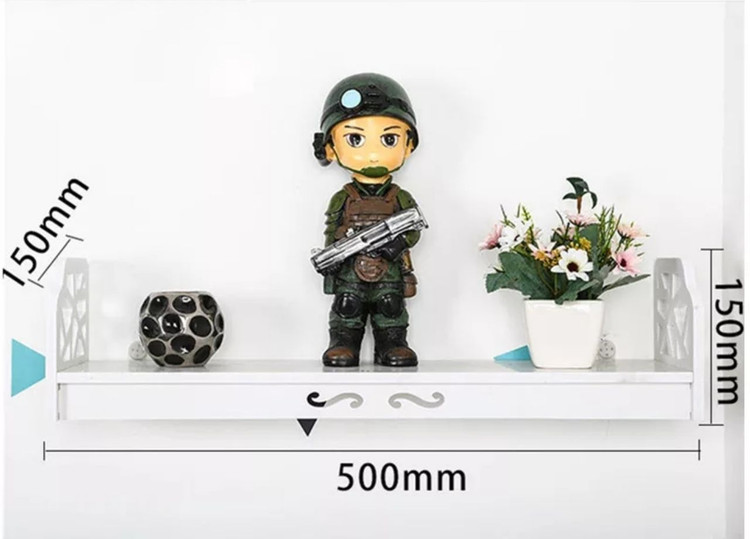 شلف و طاقچه سه تایی طرح مشبک