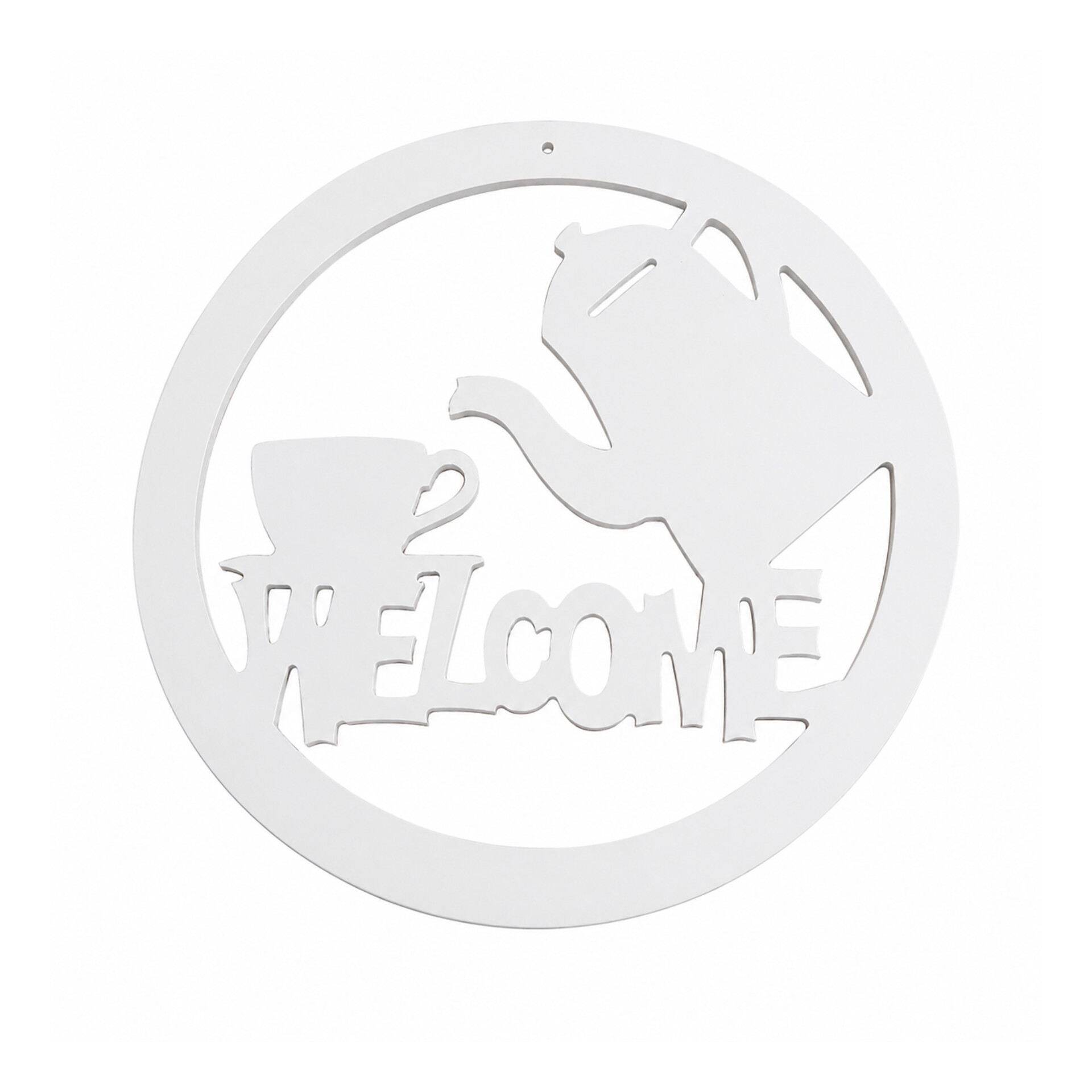 شلف آویز welcome مناسب آشپزخانه و کافه قطر 29 سانت
