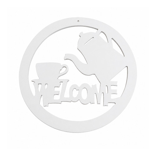 شلف آویز welcome مناسب آشپزخانه و کافه قطر 29 سانت